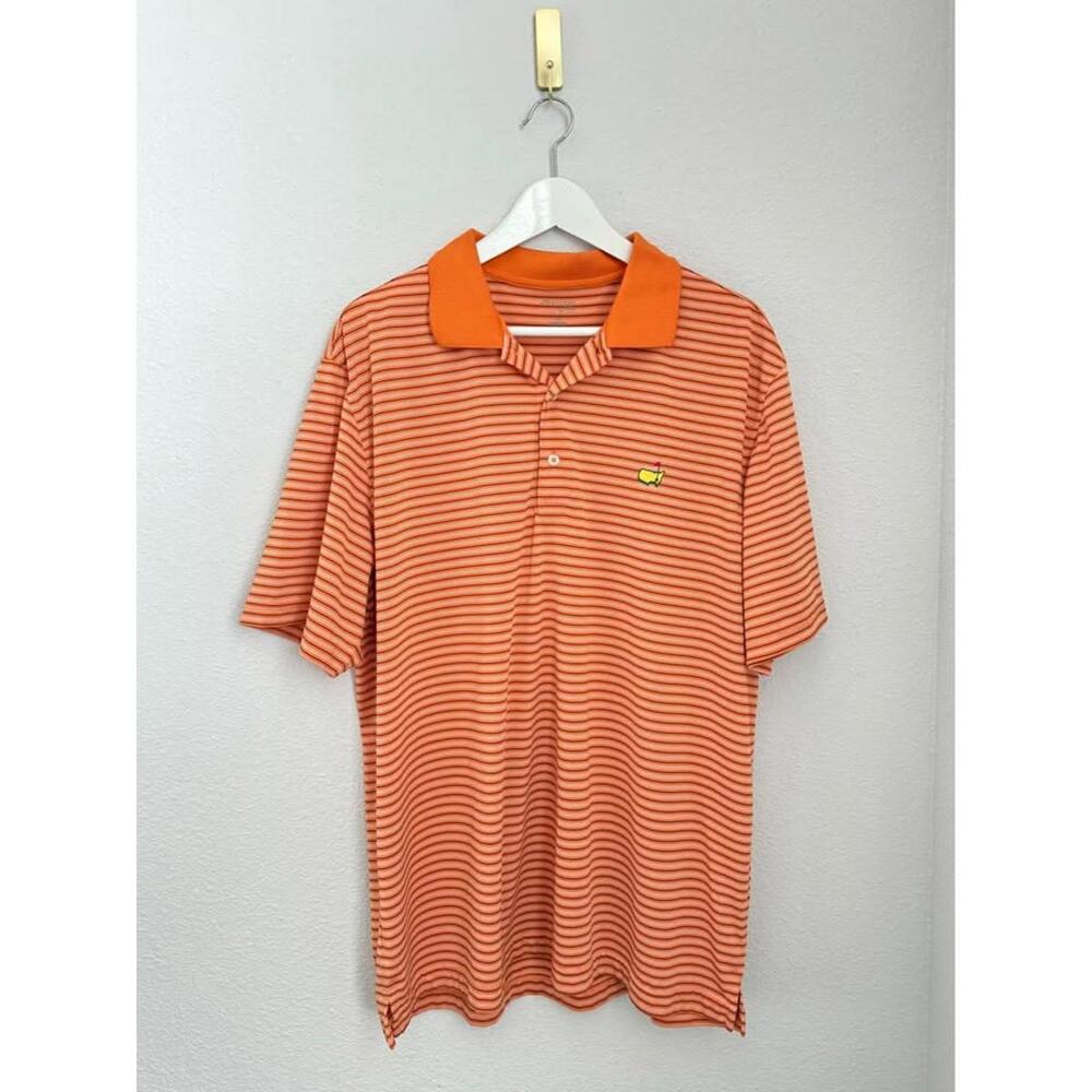 Masters Tech Men’s Striped Golf Performance Outdoor Polo Size‎ XL